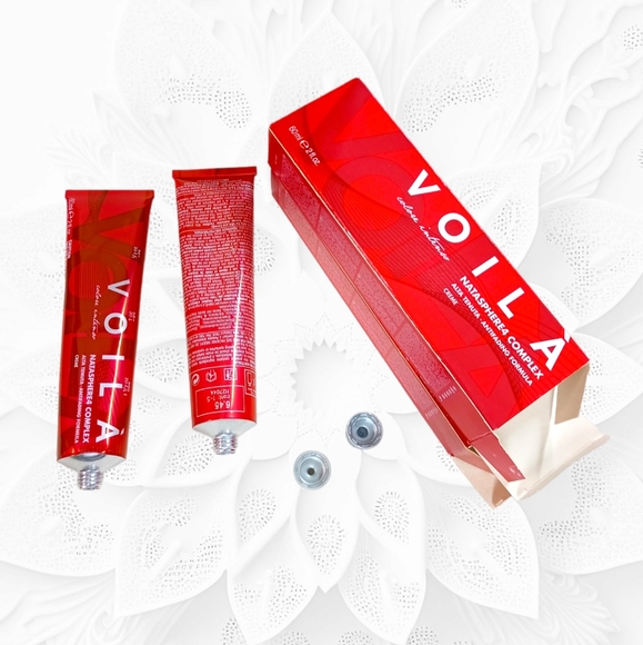 Intercosmo Voilà Professional 2 Tubes of Permanent Hair Color Dark Copper Blonde - Picture 9 of 16